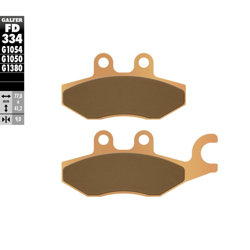 BRAKE PAD SCOOTER SINTER - 17213050