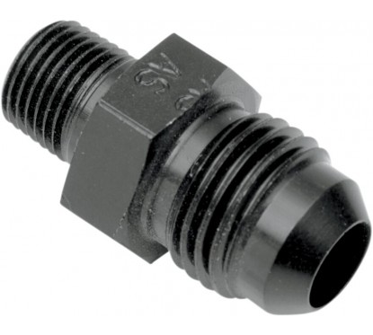 ADPTR -06 TO 1/4NPT BLK ALU