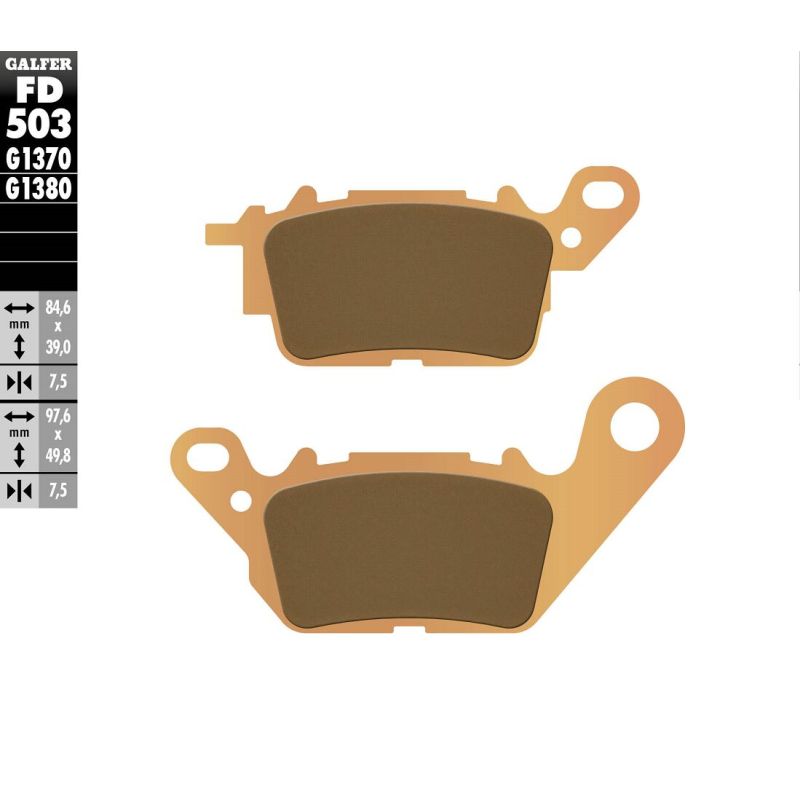 BRAKE PAD SINTERED SCOOTER - 17213531