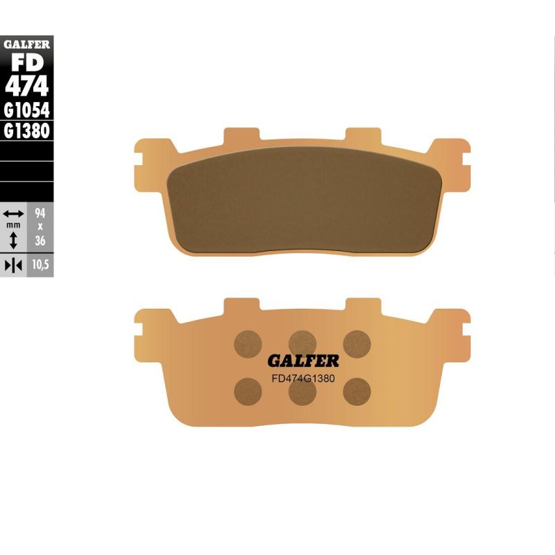BRAKE PAD SINTERED SCOOTER - 17213549