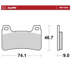 BRAKE PAD ROADPRO SINTER SPORT - 17213688