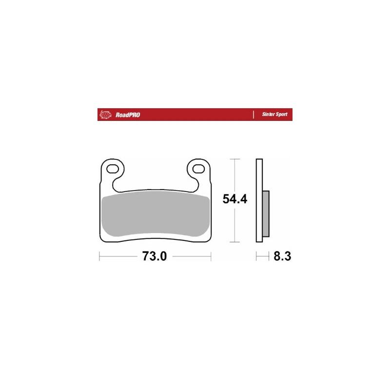 BRAKE PAD ROADPRO SINTER SPORT - 17213697