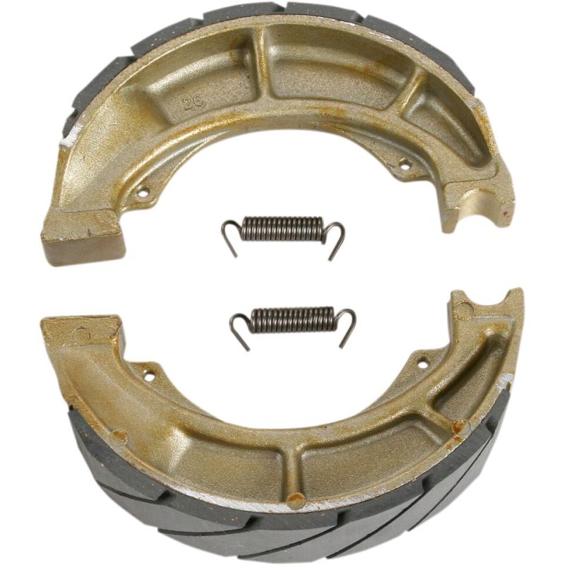 BRAKE SHOE WATER GROOVED SERIES ORGANIC