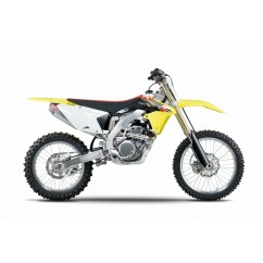 Pièce SAV YOSHIMURA Silencieux de rechange RS4 inox/alu casquette carbone Suzuki RM-Z450