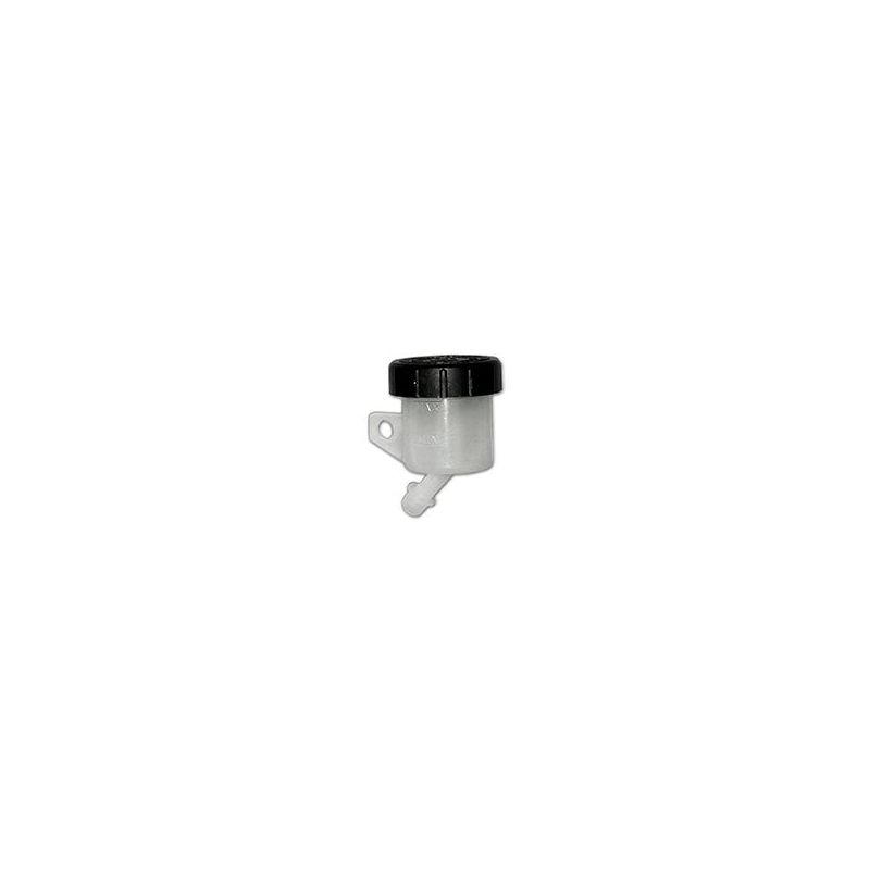 BRAKE FLUID RESERVOIR 15ML PLASTIC WHITE W/45° OUTLET