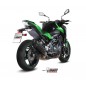 Silencieux MIVV Suono inox noir/casquette carbone Kawasaki Z900