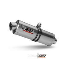 Silencieux MIVV Oval Classic inox Suzuki SV650