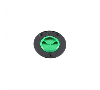 Bouchon de réservoir LIGHTECH aluminium à vis - vert