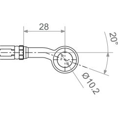 Raccord banjo Varioflex