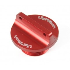 Bouchon de carter d'huile LIGHTECH 2 trous rouge M30 x 1,5