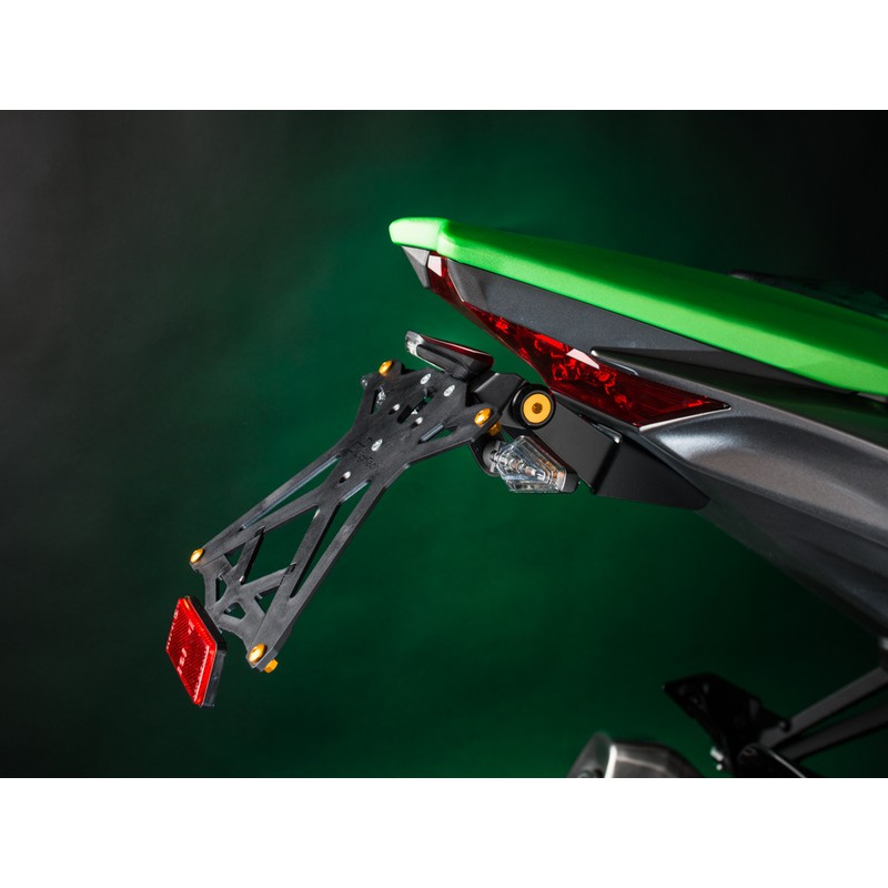 Support de plaque réglable LIGHTECH - Kawasaki ZX636/ZX6R/ZX10R