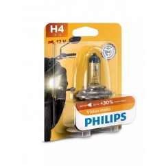 Ampoule PHILIPS H4 Vision Moto 12V/60/55W - x1