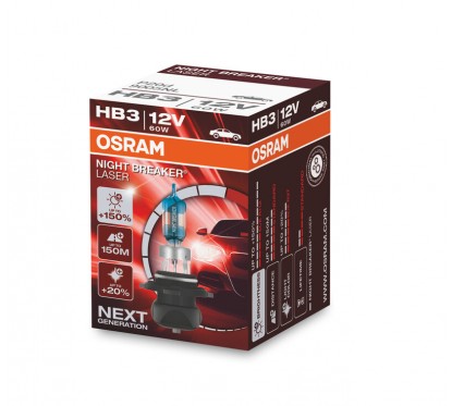 Ampoule OSRAM Night Breaker Laser HB3 12V/60W - X1