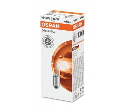 Ampoule OSRAM Original Line H6W 12V 6W - boîte de 10