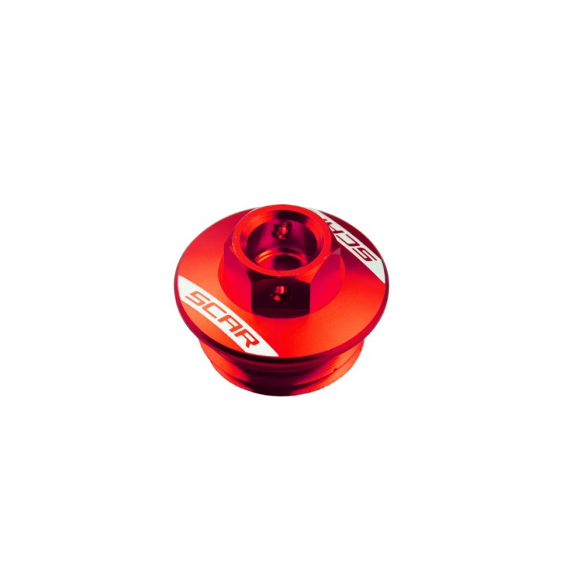 OIL FILLER CAP CRF RED