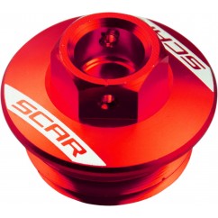 OIL FILLER CAP RED