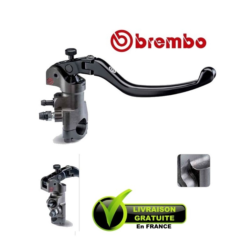 MAITRE-CYLINDRE BREMBO RADIAL PR16X16 CNC LEVIER LONG REPLIABLE