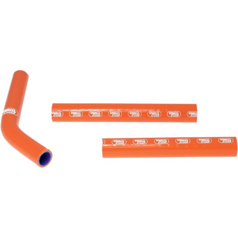 RADIATOR HOSE KIT SILICONE ORANGE
