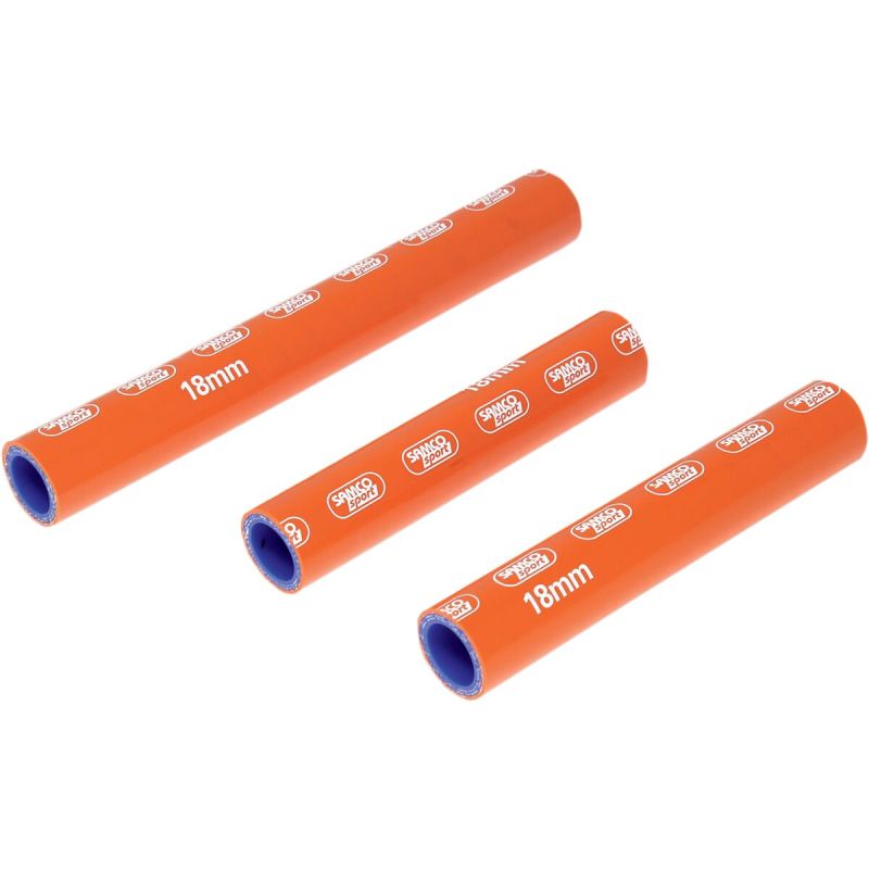 RADIATOR HOSE KIT SILICONE ORANGE - 19020602