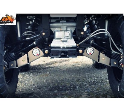 Protection de triangle arrière AXP - aluminium 4mm Polaris Sportsman