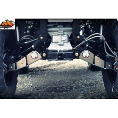 Protection de triangle arrière AXP - aluminium 4mm Polaris Sportsman