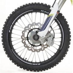 Liseré de jantes R&G RACING 17'' blanc