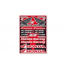 Planche de stickers BLACKBIRD Honda