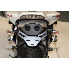 Support de plaque R&G RACING noir Honda CBR600RR/1000RR Fireblade