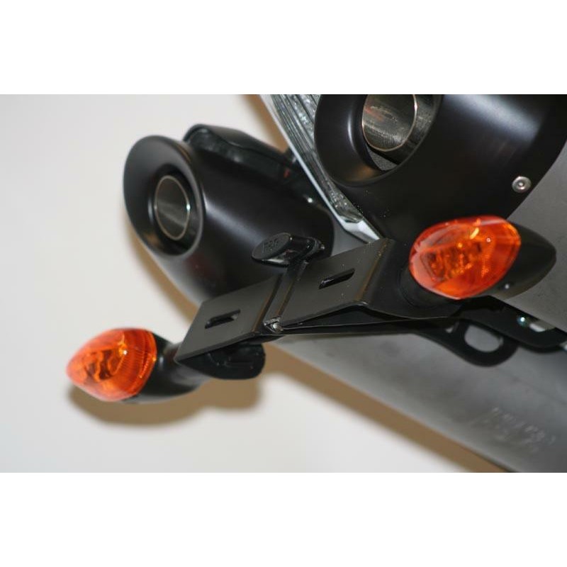 Support de plaque R&G RACING noir Yamaha YZF-R1