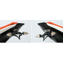 SUPPORT DE  PLAQUE DERBI GPR 125 09-11