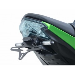 Support de plaque R&G RACING noir Kawasaki Z125