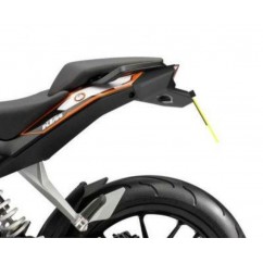 Support de plaque R&G RACING noir KTM Duke 125/200/390