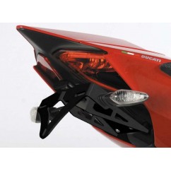 Support de plaque R&G RACING noir Ducati Panigale