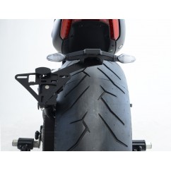 Support de plaque R&G RACING noir Ducati X Diavel