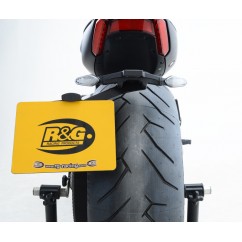 Support de plaque R&G RACING noir Ducati X Diavel