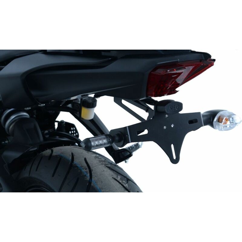 Support de plaque R&G RACING noir Yamaha MT-07