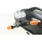 Support de plaque R&G RACING noir Kawasaki Versys 650