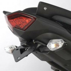 Support de plaque R&G RACING noir Kawasaki Versys 650