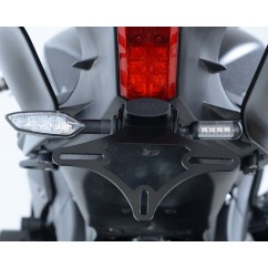 Support de plaque R&G RACING noir Yamaha YZF-R6