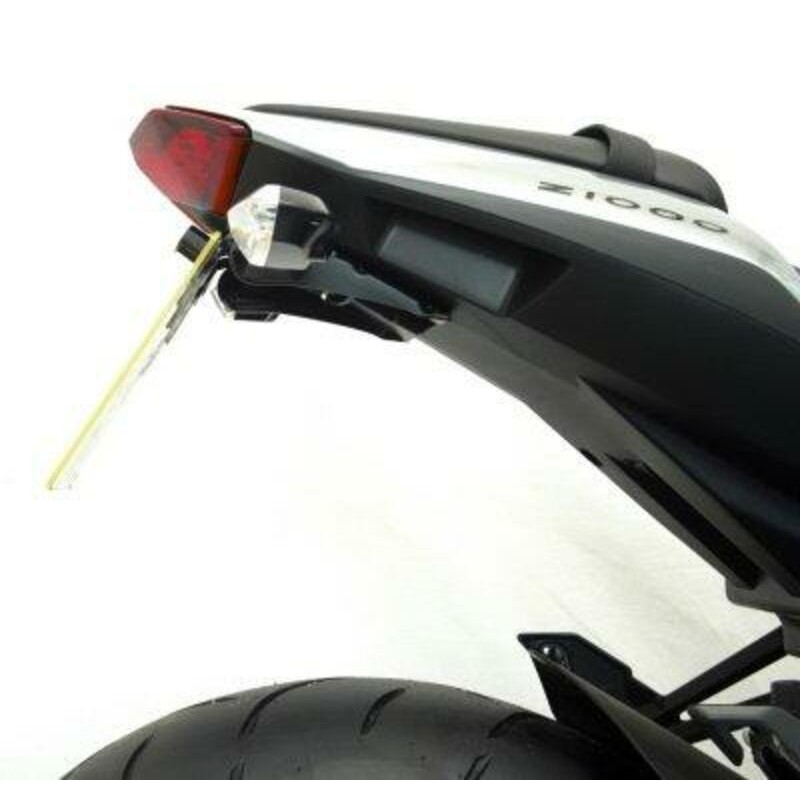 Support de plaque R&G RACING noir Kawasaki Z1000/SX