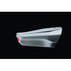 Eclairage de plaque LED LIGHTECH Python couvercle blanc entraxe 26mm