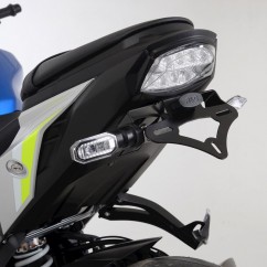 Support de plaque R&G RACING - noir Suzuki GSX-S1000