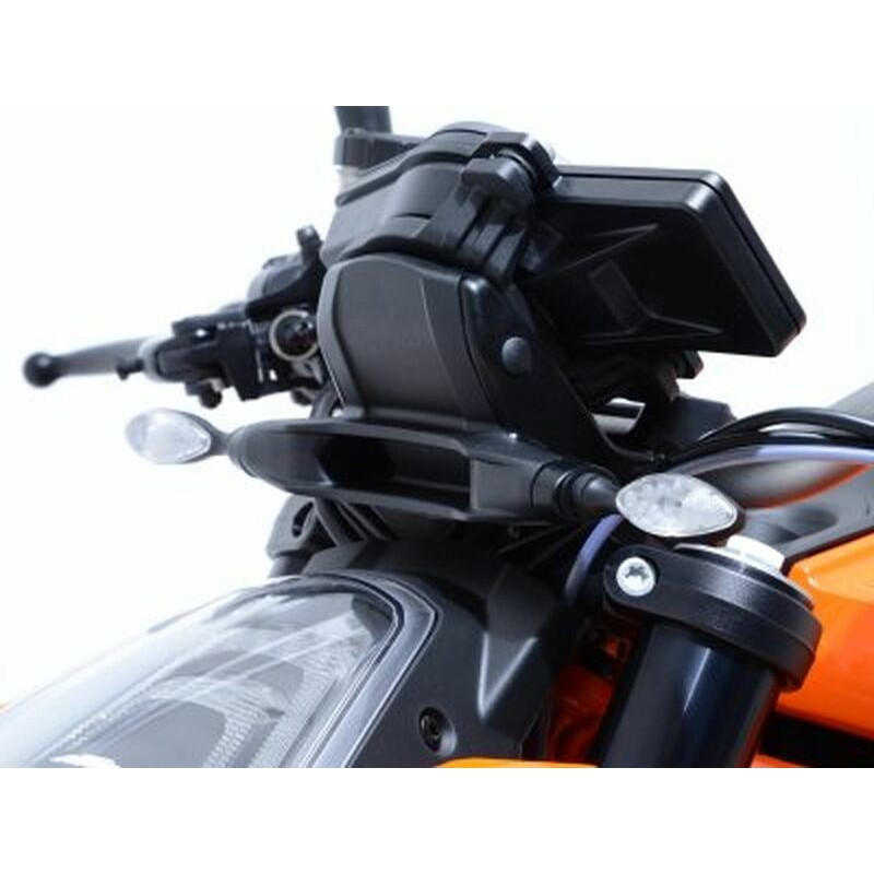 Adaptateurs de clignotants avant R&G RACING noir KTM 790/1290