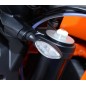 Adaptateurs de clignotants avant R&G RACING noir KTM 790/1290