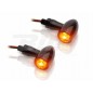 Clignotants LED V-PARTS 12V alu noir