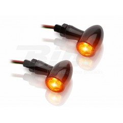 Clignotants LED V-PARTS 12V alu noir