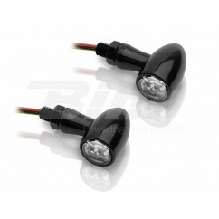 Clignotants LED V-PARTS 12V alu noir