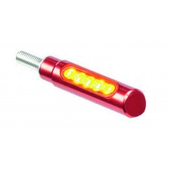 Clignotants LIGHTECH Led aluminium rouge