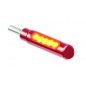 Clignotants LIGHTECH Led aluminium rouge