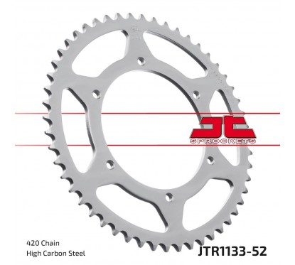 SPROCKET REAR 52T 420